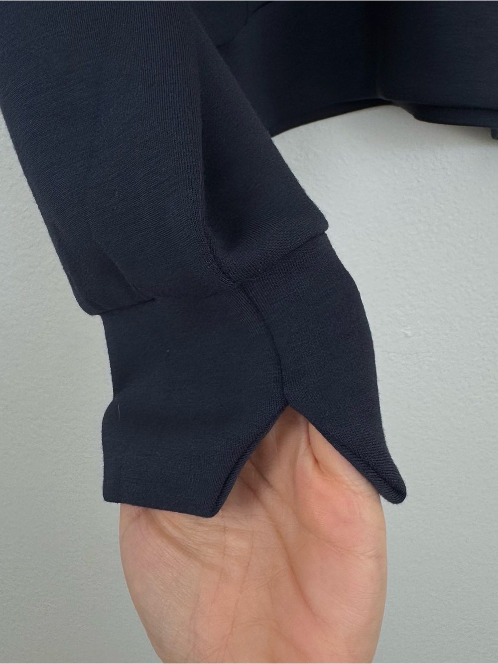 SPANX Softstreme AirEssentials Half Zip Pullover Sweatshirt Women’s L Navy NWT - Picture 5 of 13